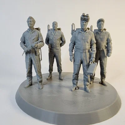 Mô hình 3D biệt đội Ghostbusters 1984 kinh điển cho người sưu tầm