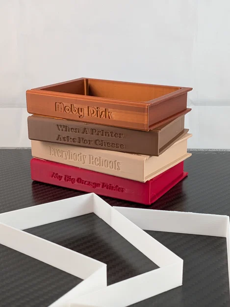 Ống Đựng Bút/Đồ Dùng Học Tập Hình Chồng Sách - Image 2