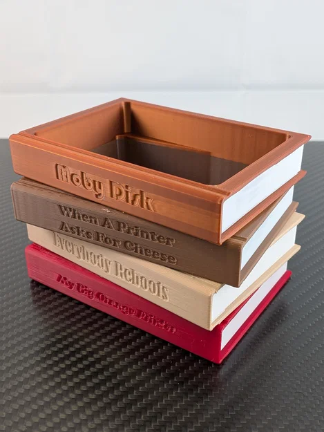 Ống Đựng Bút/Đồ Dùng Học Tập Hình Chồng Sách - Image 5