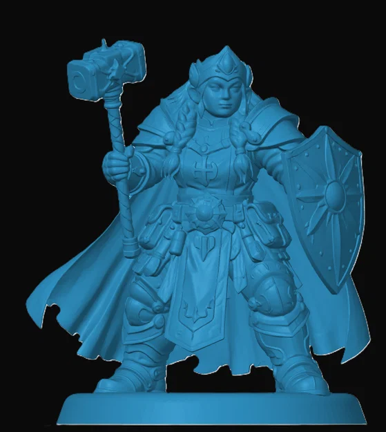 Mô hình Dwarven Cleric - Image 1