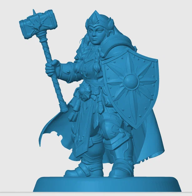 Mô hình Dwarven Cleric - Image 2