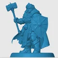 Mô hình Dwarven Cleric - Thumbnail 2