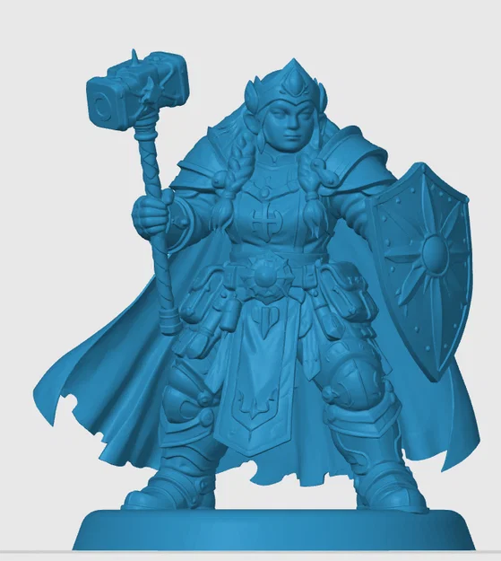 Mô hình Dwarven Cleric - Image 3