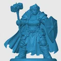 Mô hình Dwarven Cleric - Thumbnail 3