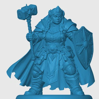 Mô hình Dwarven Cleric