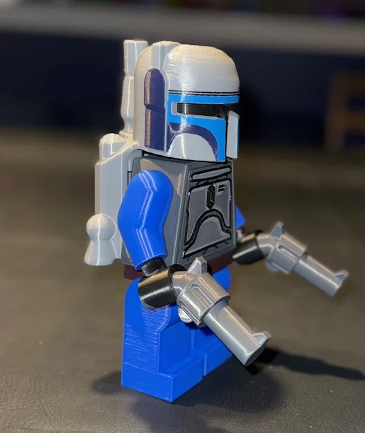 Mô hình Jango Fett Brick MegaFigure (Tỉ lệ 5:1) - Image 2