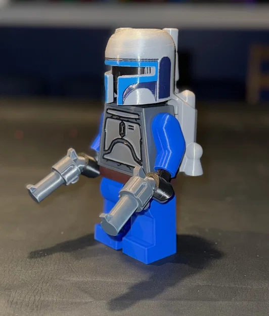 Mô hình Jango Fett Brick MegaFigure (Tỉ lệ 5:1) - Image 3