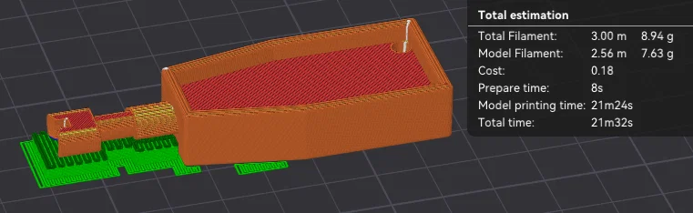 Chìa khóa dịch vụ Door contact service key 0V1654 (File in 3D) - Image 5