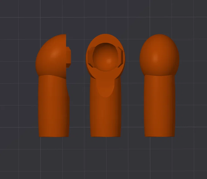 Bộ phận tay trên và khớp vai cho mô hình Carbon 13 (In 3D) - Image 1