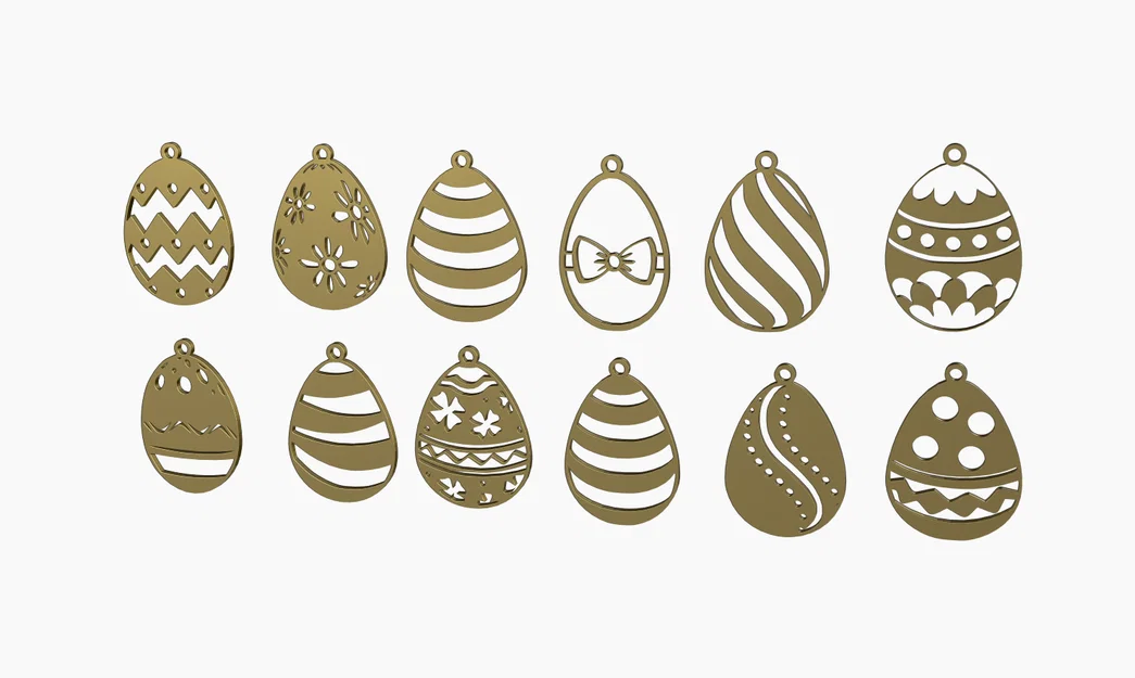 Bông tai trứng Phục sinh - Image 1