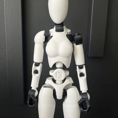 Bộ phận tay trên và khớp vai cho mô hình Carbon 13 (In 3D)