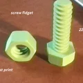 Mô hình ốc vít 3D (Screw Fidget) - Đồ chơi xả stress độc đáo - Thumbnail 1