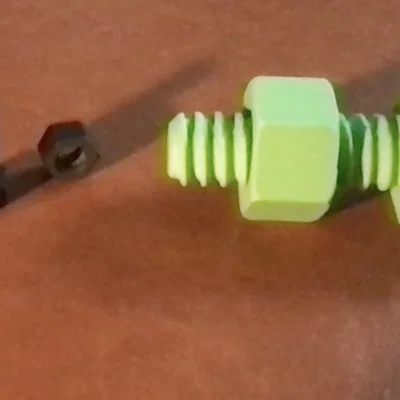 Mô hình ốc vít 3D (Screw Fidget) - Đồ chơi xả stress độc đáo