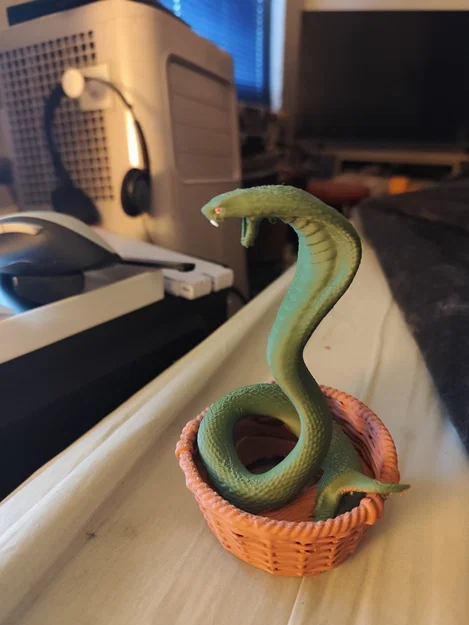 Rắn trong giỏ (remod) – giỏ đẹp hơn, rắn tháo rời - Image 6