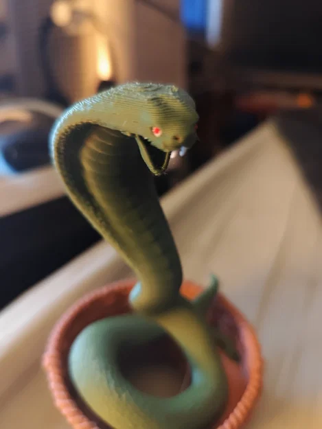 Rắn trong giỏ (remod) – giỏ đẹp hơn, rắn tháo rời - Image 7