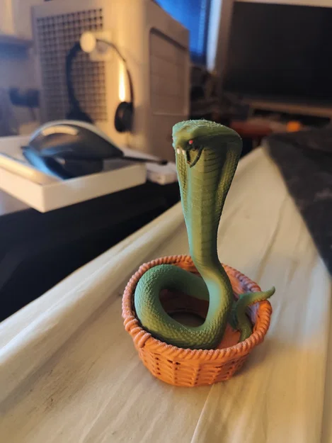 Rắn trong giỏ (remod) – giỏ đẹp hơn, rắn tháo rời - Image 8