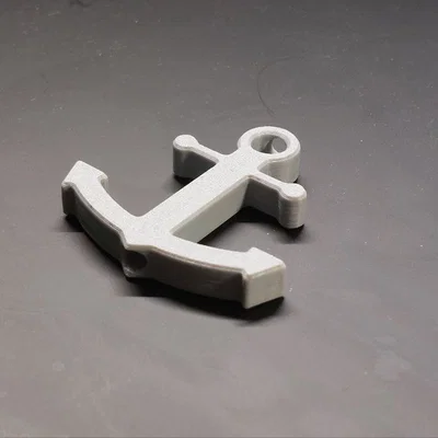 Phụ kiện in 3D hình mỏ neo độc đáo cho dây áo Hoodie