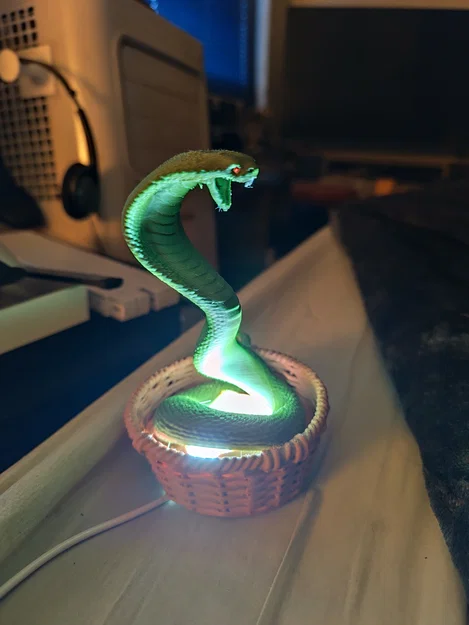 Rắn trong giỏ (remod) – giỏ đẹp hơn, rắn tháo rời - Image 9