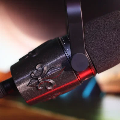 Cover che logo (debranding) cho micro Shure MV7/MV7+