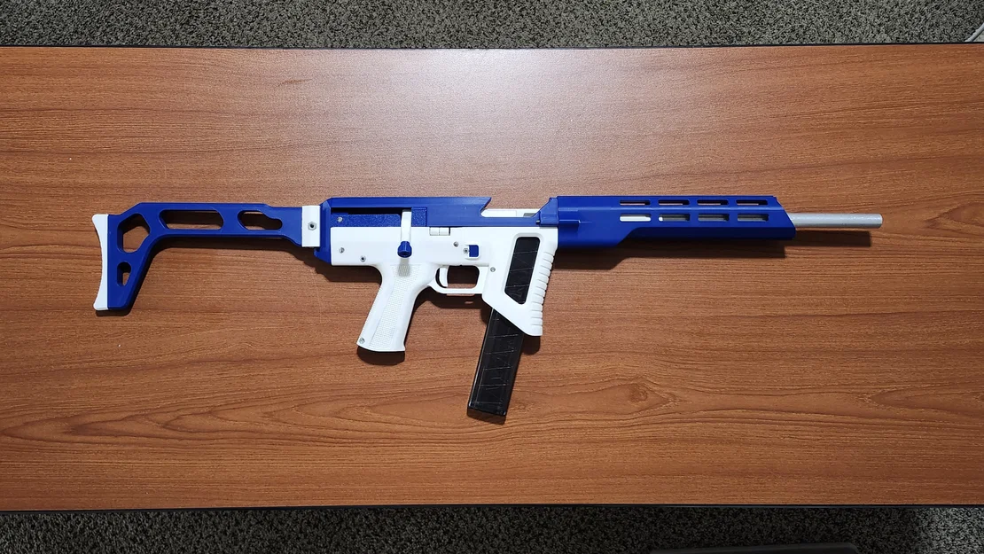 Bộ receiver dưới Nightingale cho Grenadine Nerf Blaster - Image 1