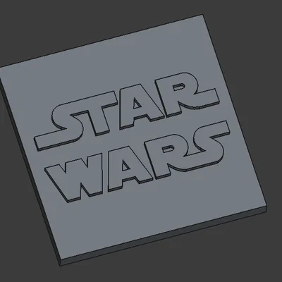 Star Wars Deco Plate – Dĩa trang trí logo Star Wars