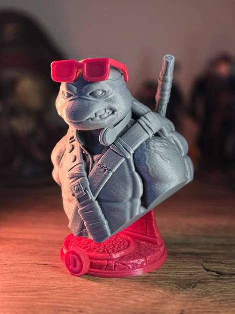 Mô hình 3D Donatello - Teenage Mutant Ninja Turtles (TMNT) độc đáo - Image 1