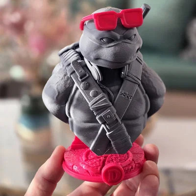Mô hình 3D Donatello - Teenage Mutant Ninja Turtles (TMNT) độc đáo