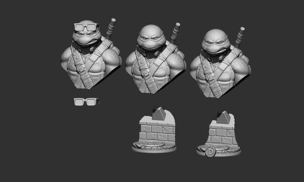 Mô hình 3D Donatello - Teenage Mutant Ninja Turtles (TMNT) độc đáo - Image 5