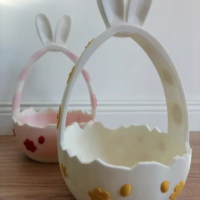 Giỏ Đựng Trứng Phục Sinh Hoppin’ Blossom (Hỗ Trợ In MMU)