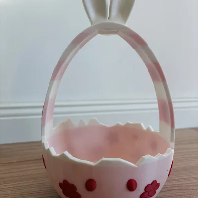 Giỏ Đựng Trứng Phục Sinh Hoppin’ Blossom (Hỗ Trợ In MMU)