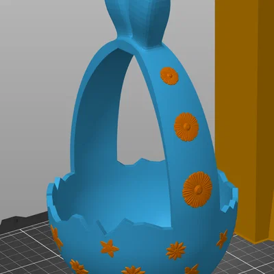 Giỏ Đựng Trứng Phục Sinh Hoppin’ Blossom (Hỗ Trợ In MMU)