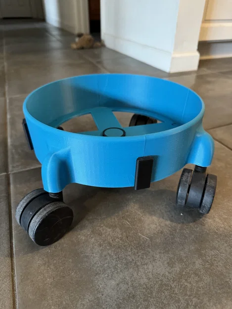 Đế gắn bánh xe di động cho xô 5 gallon - Image 5