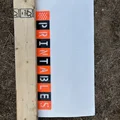 STENCILS (Bộ 46 mẫu khuôn tô ký tự có thể tùy chỉnh kích thước) - Thumbnail 6