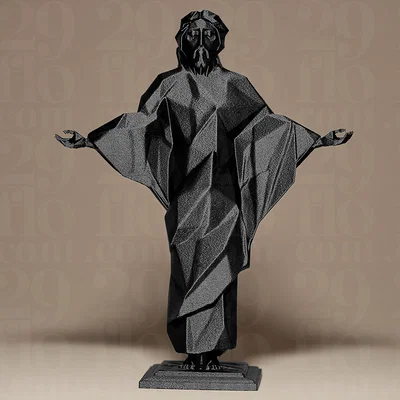 Tượng Chúa Jesus Phong Cách Geometric Hiện Đại