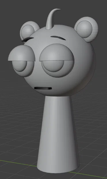 Mô hình 3D Sky Sprunki độc đáo - Hướng dẫn in chi tiết - Image 2