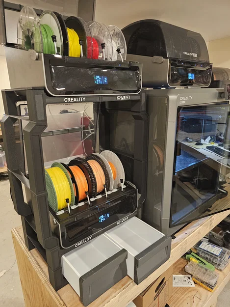 Khung Kệ Đỡ CFS Creality K2 Plus: Giải Pháp Tối Ưu Không Gian - Image 4