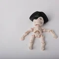 Mô hình nhỏ Xương cướp biển khớp nối linh hoạt - Thumbnail 2