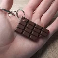 Móc khóa thanh sô-cô-la (Chocolate Keychain) - In 3D siêu dễ - Thumbnail 1