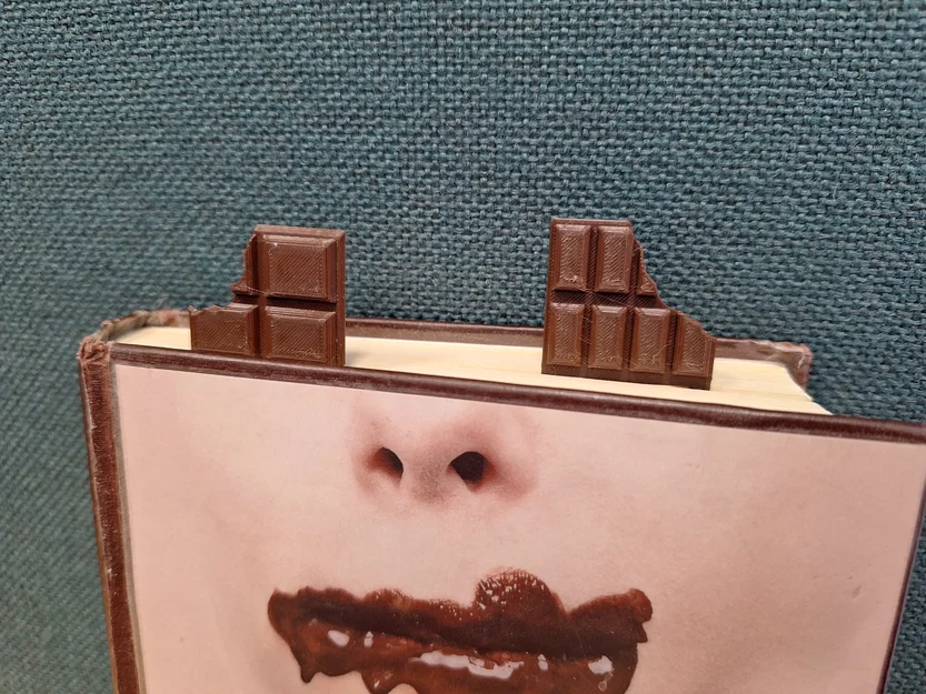 Bộ bookmark hình sô-cô-la Set 2 - Image 1