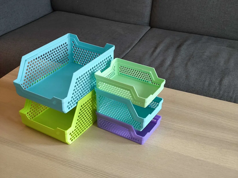 Bộ Sưu Tập Khay Lưu Trữ Chồng Lên Nhau (10 Kích Thước) - Image 4