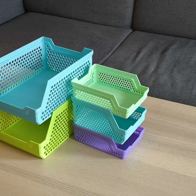 Bộ Sưu Tập Khay Lưu Trữ Chồng Lên Nhau (10 Kích Thước)