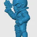 Mô hình 3D Destro phong cách Chibi cho fan G.I. Joe - Thumbnail 3