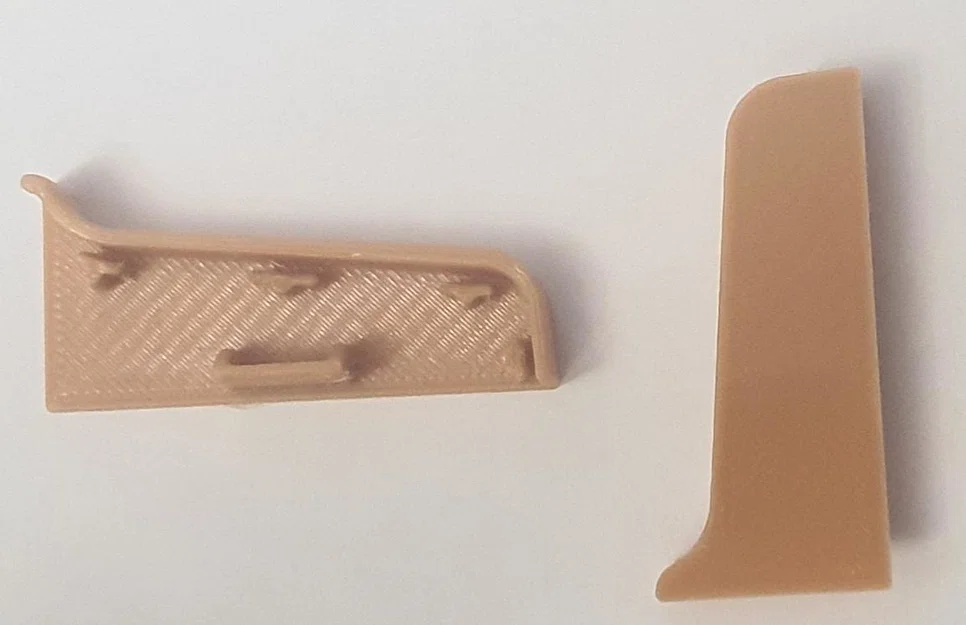 Nắp bịt đầu và góc nẹp chân tường (Model zátek lišt) - Tự in 3D - Image 2