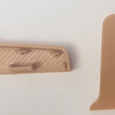 Nắp bịt đầu và góc nẹp chân tường (Model zátek lišt) - Tự in 3D