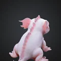 Mô hình 3D chú rồng nhỏ Baby Dragon dễ thương cho máy in nhựa - Thumbnail 2