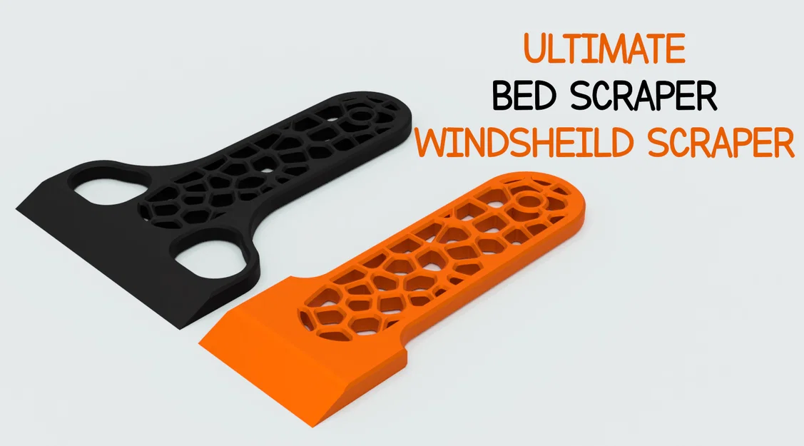 Dao cạo bàn in 3D và cạo kính xe đa năng (Ultimate Scraper) - Image 1