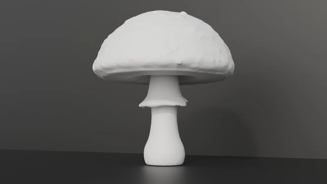 Mô hình nấm Amanita 3D trang trí bàn làm việc đẹp mắt - Image 1