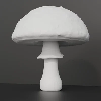 Mô hình nấm Amanita 3D trang trí bàn làm việc đẹp mắt