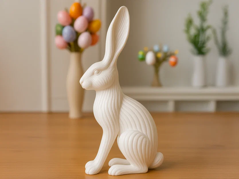 Mô hình thỏ Festive Modern Bunny trang trí hiện đại - Image 1