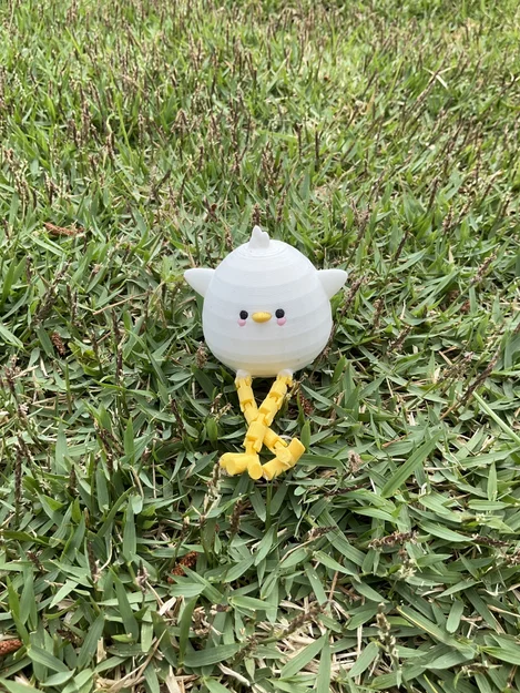 Mô hình chú gà con cử động linh hoạt 3D (Articulated Chicky Boy) - Image 2